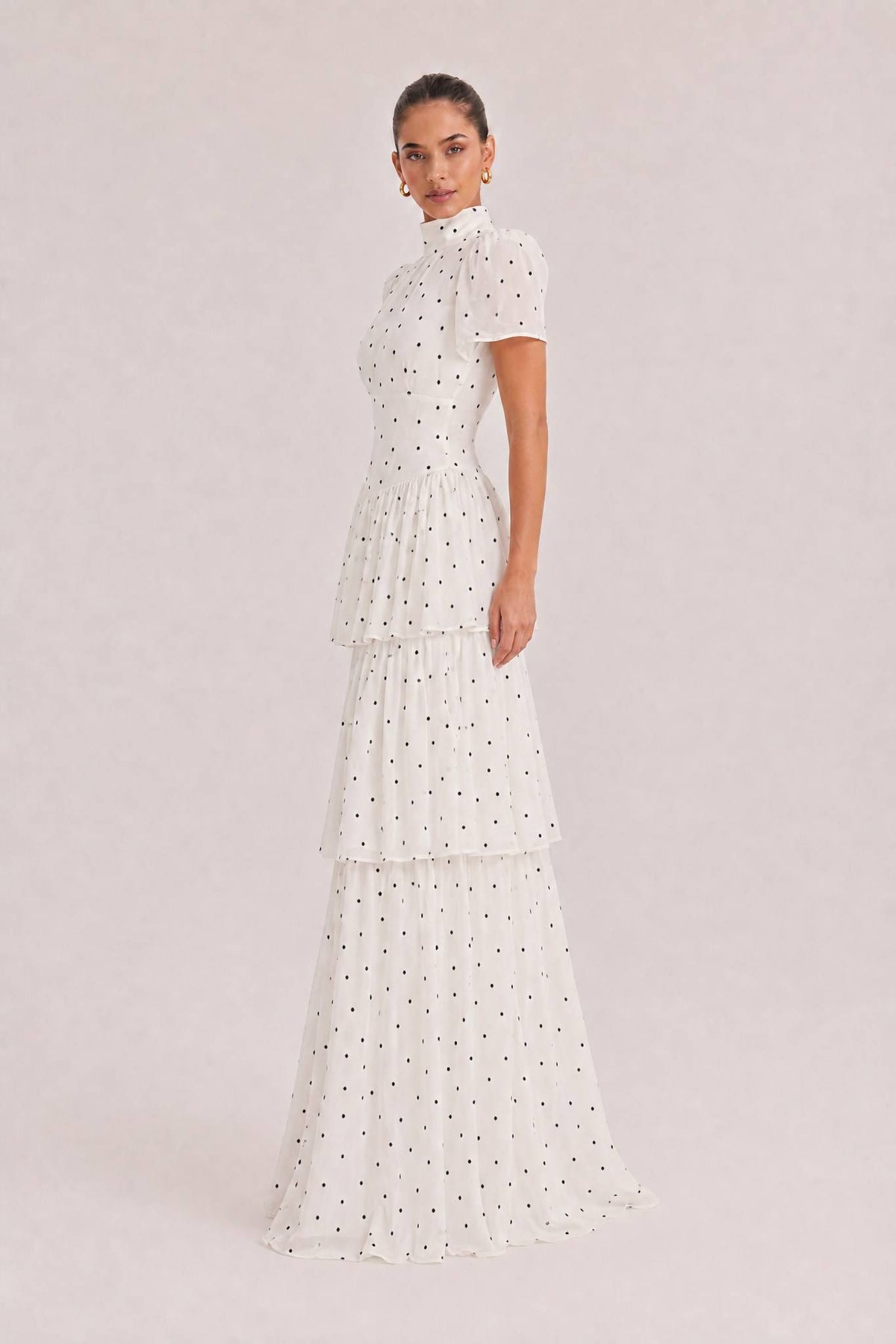 Retro Princess Multi-Layer Maxi Cake Dress
