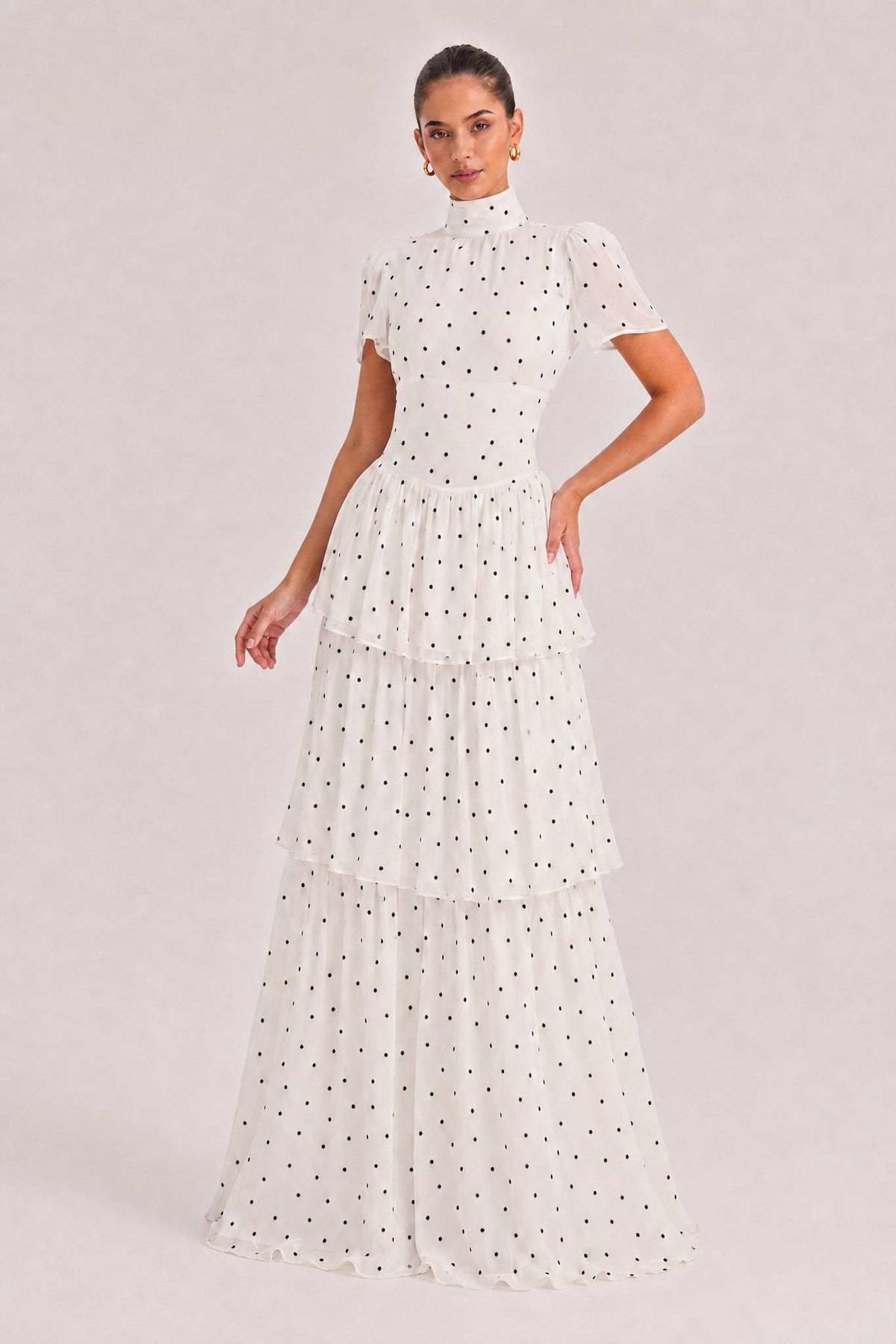 Retro Princess Multi-Layer Maxi Cake Dress