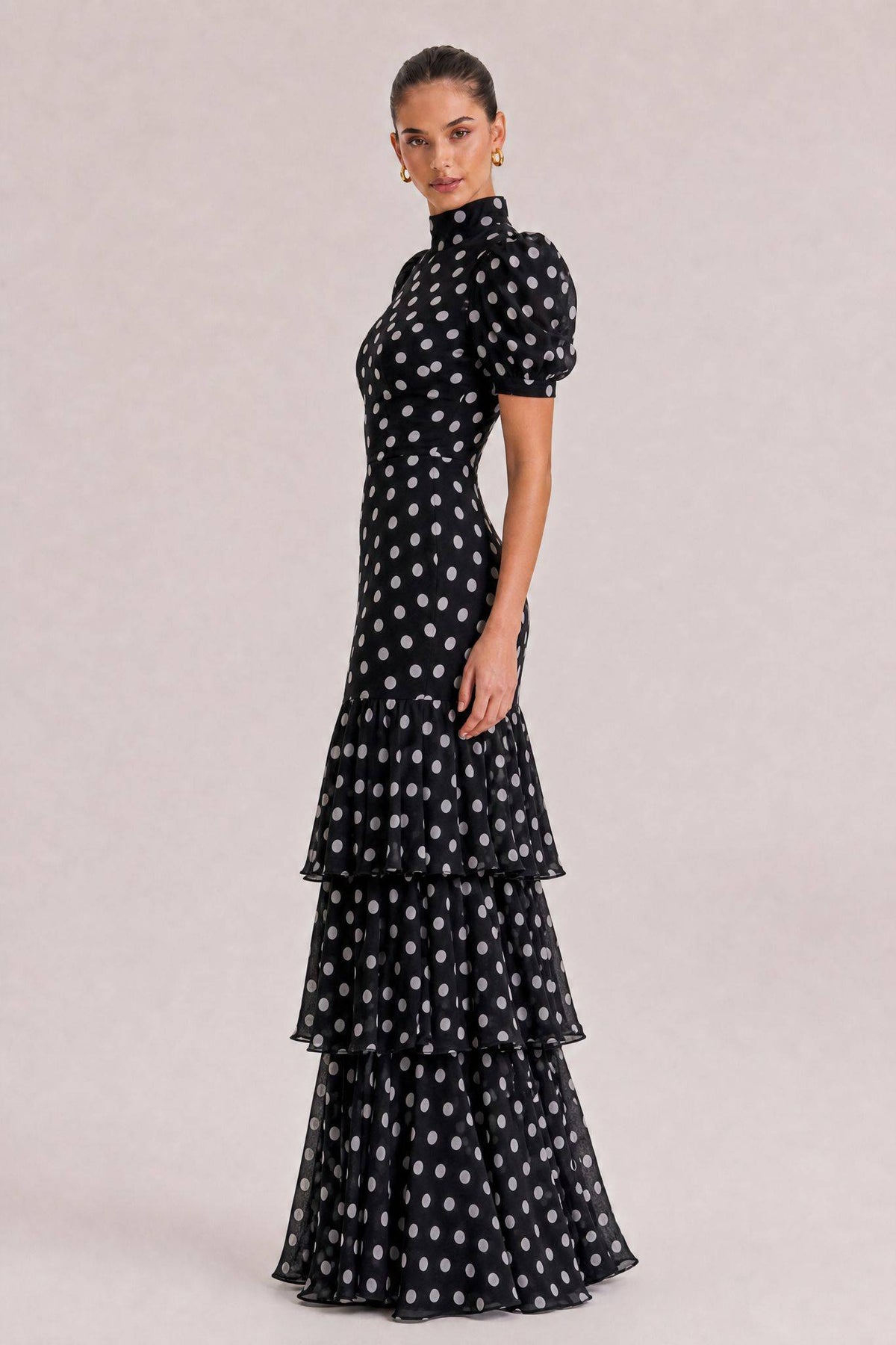 Retro Princess Multi-Layer Maxi Cake Dress