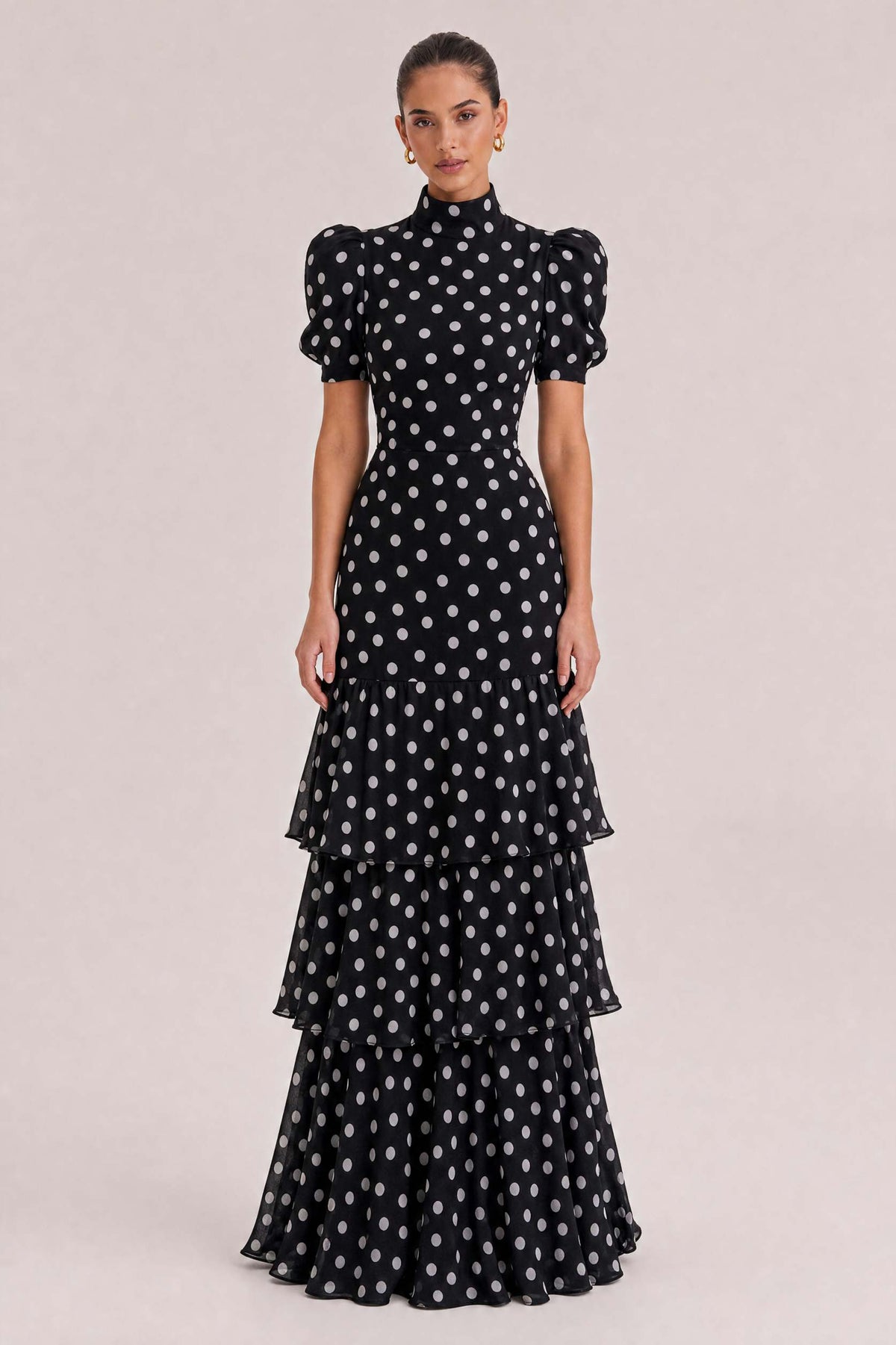 Retro Princess Multi-Layer Maxi Cake Dress