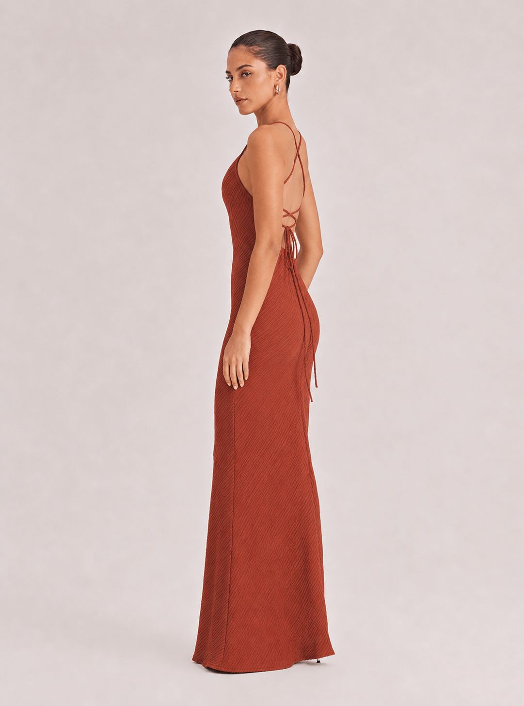 Elegant Sexy Backless Lace-Up Party Maxi Dress