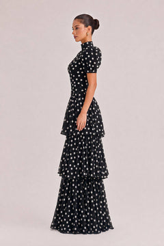 Retro Princess Multi-Layer Maxi Cake Dress